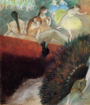 Edgar Degas : At the Ballet II